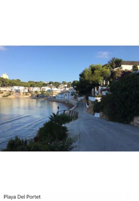 Moraira, Precioso Adosado Al Lado Del Mar Vakantiehuis *